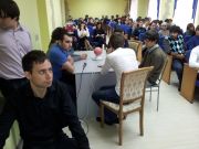 1 игра ежегодного  внутривузовского интеллектуального турнира «Брейн-ринг»