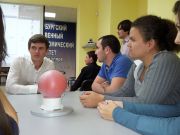 1 игра ежегодного  внутривузовского интеллектуального турнира «Брейн-ринг»
