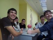1 игра ежегодного  внутривузовского интеллектуального турнира «Брейн-ринг»