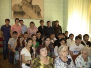 Первокурсники на городском мероприятии, посвящённом Отечественной войне 1812 года