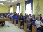 Встреча студентов с представителем правоохранительных органов